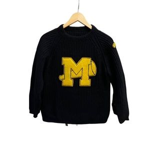 Vintage 60s Michigan State Cheerleading Sweater - Gidget